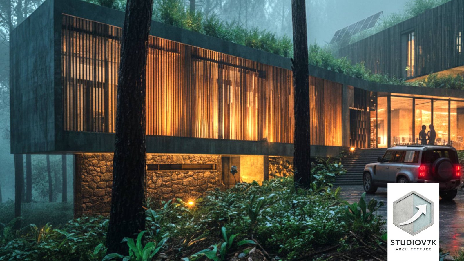 IMAGEN - StudioV7k - Arquitectura - architecture - Residencia Bio Adaptativa V12 en Valle de Bravo México - 08