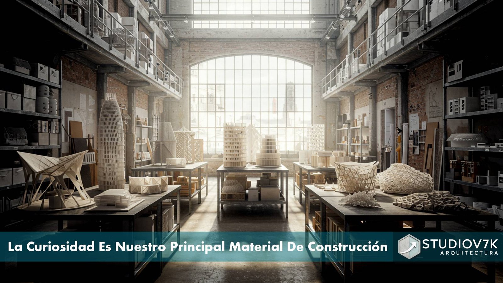 IMAGEN - StudioV7k - Arquitectura - architecture - Laboratorio de arquitectura experimental - LA CURIOSIDAD ES NUESTRO PRINCIPAL MATERIAL DE CONSTRUCCIÓN - 07